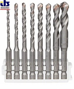 Impact Control  Набор сверл с шестигранным хвостовиком Hex-9 Ceramic 3-10мм, BOSCH