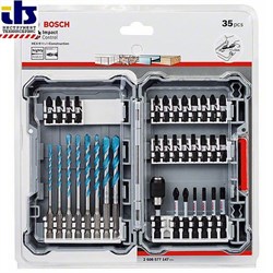 Impact Control  L - кейс с набором ударных бит и сверл MultiConstruction (-35-), BOSCH - фото 83610