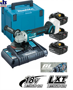 Угловая шлифмашина аккумуляторная Makita DGA504ZXB (DGA 504 ZXB) (198845-9)