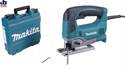 MAKITA JV0600K Лобзик (650 Вт, пропил 90 мм, 500-3100 об/мин, 2.4 кг )