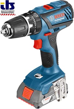 Аккумуляторная ударная дрель-шуруповёрт Bosch GSB&nbsp;18-2-LI&nbsp;Plus [06019E7102] - фото 84190