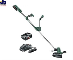 BOSCH UniversalGrassCut 18-260 SOLO (без акум) Триммер аккумуляторный 18V Li-On, верхний двигатель 18V, 26 см, V-образная рукоятка, складной 1 ак (2.0Ah), зарядное (AL1815CV), режущая система IntelliFEED - фото 85864