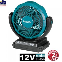 Вентилятор аккумуляторный Makita CF101DZ (12V Li-ion, 3-скорости, автоматический поворот на 45 градусов, блок питания,  1,4кг, б\ак и з\у) (CF 101 DZ) - фото 86341
