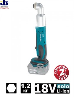 Угловой аккумуляторный ударный шуруповерт  DTL061Z 18В, MAKITA