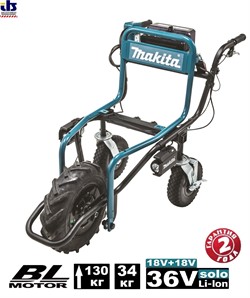 Тележка Makita DCU 180 Z аккумуляторная (18В,без АКБ и ЗУ) - фото 89132