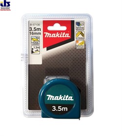 Рулетка Makita 3,5м*16 мм - фото 89392