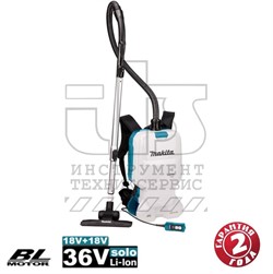 MAKITA DVC660Z Пылесос-рюкзак аккум. SOLO(18+18 В, 6 л, класс: L, самоочистка: нет) - фото 92091