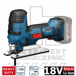 Solo Лобзик  GST 185-LI  аккумуляторный  (18V / без АКБ и ЗУ / Brushless / Г-рукоятка / Коробка)