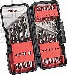 Набор_Сверла по металлу HSS PointTeQ  2-6 мм (5 шт / Кейс Pro) с хвостовиком HEX, BOSCH - фото 92898