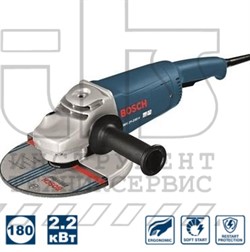 Углошлифмашина  GWS 2200  (180мм / 2200Вт / Коробка), BOSCH