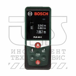 Дальномер лазерный PLR 40 C (Bluetooth), BOSCH - фото 93027
