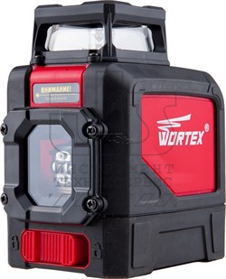 Нивелир лазерный линейный WORTEX LL 0330 X в кор. (проекция: луч 100&#176;, 1 плоскость 360&#176;, до 30 м, +/- 0,3 мм, резьба 1/4&quot;) (LL0330X00014)