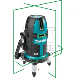 MAKITA SK312GDZ Нивелир лазерный аккум в чемодане(зеленый луч) SOLO (12V Li-ion, 3 режима, 20м) - фото 93032