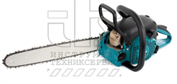 Бензопила,42.4см3,2.2кВт\2.95л.с.,шина-45см,шаг-0.325",паз-1.3мм,т\бак-0.48л,6.05кг,кор - фото 93073