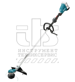 Коса аккумуляторная LXT BL 2х18В, 550Вт, D-рукоятка, трим.голов., d-35см, М10xLH, ADT, AFT, XPT, MAKITA - фото 93485