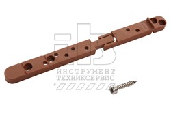 Комплект соединителей для скрытых винтовых соединений ( пластиковые панели 20 шт, шурупы 120 шт)