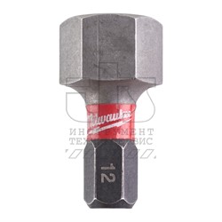 Насадка Milwaukee SHOCKWAVE Hex12 25мм (2шт), MILWAUKEE