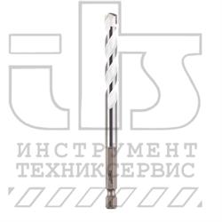 Сверло по мультиматериалам HEX 7x100 - 1шт (замена для 4932430157) - фото 97446