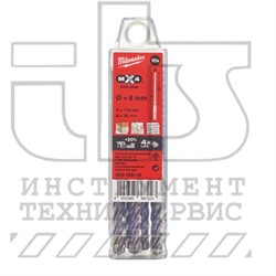 Бур SDS+ MX4 8х115 Milwaukee (10шт), шт