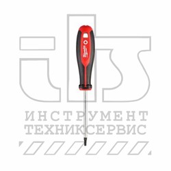 Отвертка магнитная с трехгранной рукояткой T25x100