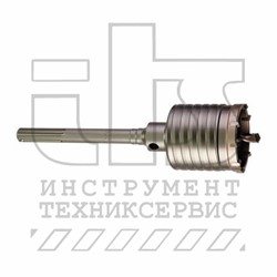 Коронка литая SDS-Max TCT 80x290мм - фото 98963