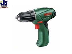 Аккум. дрель-шуруповерт BOSCH PSR 10,8 LI в чем. + набор оснастки (10.8 В, 1 акк., 1.5 А/ч Li-Ion, 1 скор., 25 Нм, шурупы до 6 мм, встроенный аккумуля (0603954022)