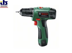 Аккум. дрель-шуруповерт BOSCH PSR 1080 LI-2 в чем. (10.8 В, 2 акк., 1.5 А/ч Li-Ion, 2 скор., 20 Нм, шурупы до 6 мм) (06039A2101)