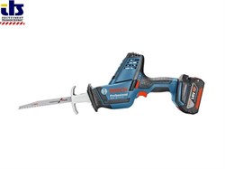 BOSCH GSA 18V-Li C SOLO в L-Boxx Пила сабельная аккумуляторная (без аккумуляторов) 18 V, 0-3050 об/мин, длина хода 21 мм, 2 скорости, подсветка, SDS, ECP