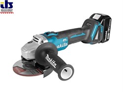 Углошлифмашина  DGA504RME BL motor аккумуляторная 2х4,0 Аh, MAKITA