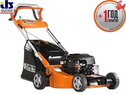 Газонокосилка_бензиновая_OLEOMAC_G_53TBX_COMFORT_PLUS_самоходная_3.3_л.с.,_шир.51_см,_выс._2875_мм,_мульчир._опц._стальн._корпус,_травосборник_70_л_66079012E1F