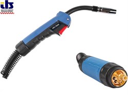 Горелка сварочная MIG MAG WG-15AK (5м, 180А) SOLARIS (CO2 180A; Ar(Ar+CO2) 150A; 0.6-1.0мм; ПВ 60%; 5 метров; М6) (WG-15AK5) [WG15AK5]