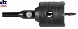 Bosch Набор из 3 полых сверлильных коронок, шестигранный хвостовик 66 x 50 x 75 mm, 6 [2608550088]