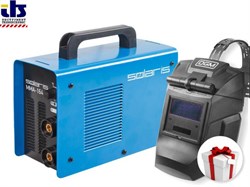 Инвертор сварочный Solaris MMA-164 АКЦИЯ + Щиток сварщика DGM V2500 (MMA-164A1) [MMA164A1]