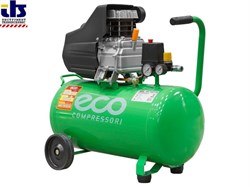Компрессор ECO AE-501-2 (260 л/мин, 8 атм, коаксиальный, масляный, ресив. 50 л, 220 В, 1.80 кВт) [AE5012]