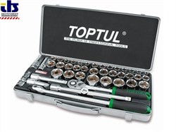 Набор головок 1/2&quot; 8-32мм 6гр. 43пр. метал.кейс PROLINE TOPTUL (GCAD4303)
