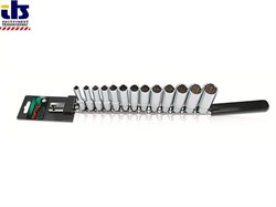 Набор головок 3/8&quot; 7-21мм 12гр. 13шт глубок. TOPTUL (GAAQ1313)