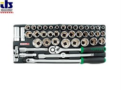 Набор головок торцевых 1/2&quot; с трещоткой TOPTUL (GCAT4301)