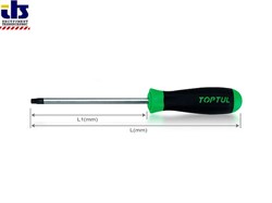 Отвертка TORX T25x100мм TOPTUL (FFAB2510)