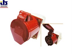Розетка силовая 32А 220В 3 pin 2Р+РЕ IP44 TDM (32А 220В 3 pin 2Р+РЕ IP44) (SQ0603-0015) [SQ06030015]