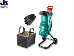 Садовый измельчитель BOSCH AXT RAPID 2000 + аксессуары (2000 Вт, ножи, 80 кг/ч, ветки до 35 мм, вес 11.5 кг) (0600853602)