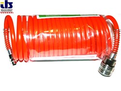 Шланг полиэт. спиральный ф 6/8 мм с быстросъемн. соед. ECO (длина 15 м) (AHE-158) [AHE158]