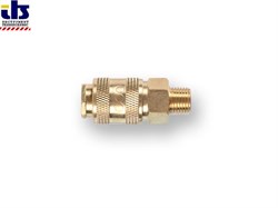 Соединение быстросъем. МАМА х нар. резьба 1/4&quot; (латунь) ECO (AB-F/MT14) [ABF/MT14]
