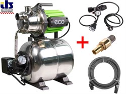 Станция водоснабжения автоматическая, нерж. ECO GFI-1202IN АКЦИЯ+ комплект аксессуаров (+ комплект аксессуаров (GFI-0074 + GFI-0076 + GFI-0079)) (GFI-1202INA1) [GFI1202INA1]