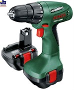Bosch Аккумуляторная дрель-шуруповёрт PSR 1200 в чемодане с 2 аккумуляторами 0603944551