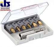 Bosch Набор из 6 насадок-бит Bosch Max Grip, PH/PZ + держатель, длина 25 мм 2607001937