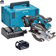 Пила  дисковая DCS551RMJ 2х4.0Ач BLmotor аккумуляторная, Makita