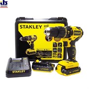 Stanley SBH20S2K Дрель-шуруповерт 18 В ударная бесщеточная , 1.5 Ач