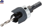 Wolfcraft 2544000 Сверло по дереву с ограничителем глубины d 3,2-12 мм