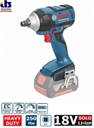 Гайковерт аккумуляторный BOSCH GDS 18 V-EC 250 Professional Solo без АКБ и ЗУ (06019D8102)