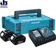 Аккумуляторный блок 18 В 2х1,5 Ah + зарядное DC18SD MakPac, MAKITA